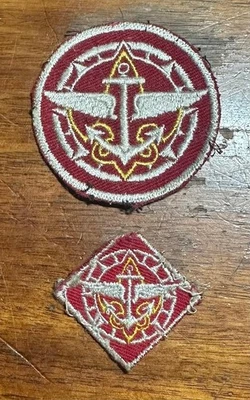 Explorer Red Flying Anchor Boy Scout America Badge BSA 1950’s Design #A400 - Image 1 of 4