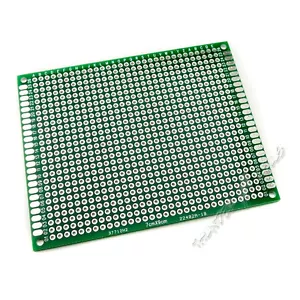 5 x doppelseitige 7x9 cm 70x90 mm Prototyp Universal Leiterplatte FR-4 Glasfaser - Bild 1 von 1