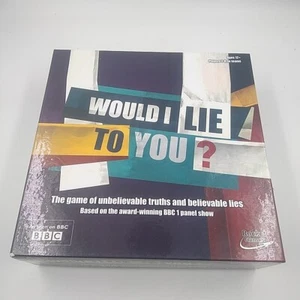 WÜRDE ICH DICH ANLÜGEN?  Brettspiel BBC Show 100% komplett und in gutem Zustand  - Bild 1 von 11