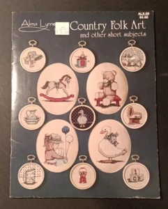 Contry Volkskunst gezählter Kreuzstich von Alma Lynne - Bild 1 von 2