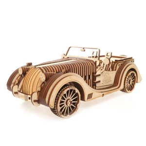UGEARS Roadster - Mechanical Wooden Model Kit 70052 - Picture 1 of 6