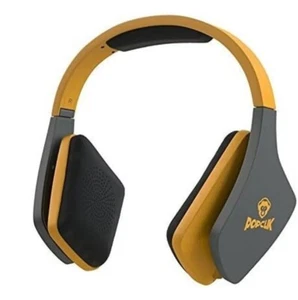 PopClik Jump! Pro Headphones in Yellow - Picture 1 of 9