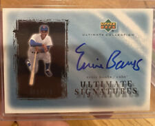 2001 UD Ultimate Collection Mr Cub Ernie Banks On Card Big Beautiful Auto 68/150
