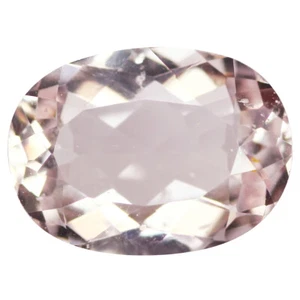 1.15Ct Marvelous Oval cut 8 x 6 mm 100% Natural Pink Morganite - Picture 1 of 5