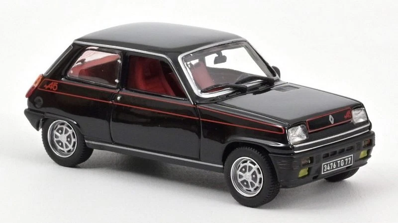 Renault 5 Alpine 1977 Black 1:43 NOREV 510532R - Immagine 1 di 1