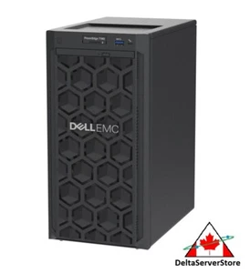 Dell PowerEdge T140 Mini Tower Server Xeon E-2224 3.40GHz 16GB RAM H330 4 Bays - Picture 1 of 1