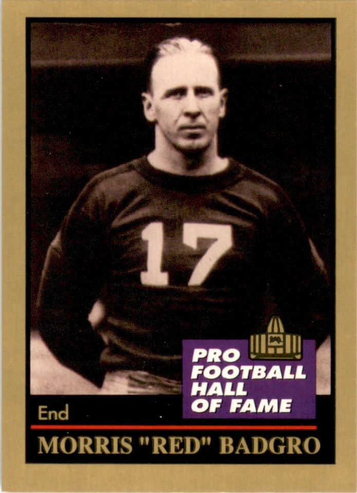1991 ENOR Pro Football HOF #5 Red Badgro New York Giants - Image 1 of 2