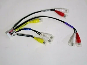 Alpine ILX-W650 RCA Cavo Sub Anteriore Posteriore con Telecamera Posteriore W50 - Foto 1 di 2