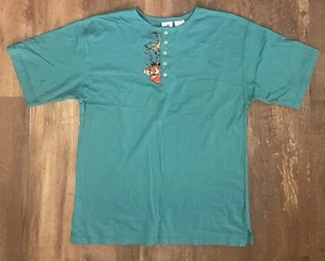 Vintage 90s Lion King Pumbaa Timon Disney Store Tee Shirt Size L NOS - Picture 1 of 4