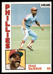 1984 O-PEE-CHEE IVAN DEJESUS . PHILADELPHIA PHILLIES #279 - Picture 1 of 2