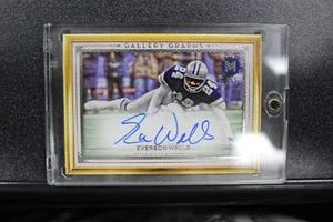 EVERSON WALLS 2024 TOPPS MOTIF GALLERY GRAPHS ON CARD AUTO /99 - Picture 1 of 2