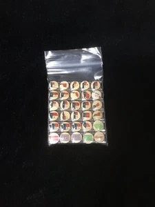 Italian charms mixed wholesale lot 30 pieces enamel - Laser links K0045 - Picture 1 of 8