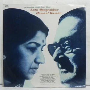Memorable Duets Lata Mangeshkar Hemant Kumar LP Vinyl Record Bollywood Indian EX - Picture 1 of 7