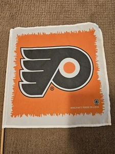 Vintage Wincraft NHL PHILADELPHIA FLYERS Decorative FLAG/SOUVENIR - Picture 1 of 6