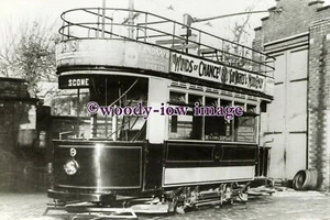 a0636 - Perth Tram no 9 to Scone - print 6x4 - Picture 1 of 1