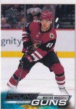 22/23 UD SERIES 1 MATIAS MACCELLI YOUNG GUNS RC SP ROOKIE #216