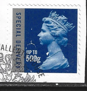2009 Sg U3052 Special Delivery up to 500g Fine Used on Piece - Picture 1 of 1