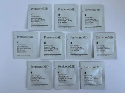10X Perricone MD Samples Face Finishing Moisturizer Eye Cream Rejuvenating Serum - Image 1 of 2