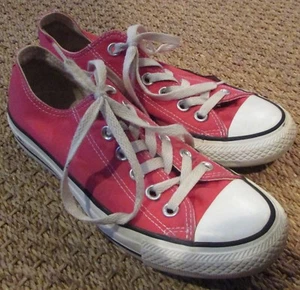 Converse CT All Stars Pink Low Sneakers Size 5 Men 7 Women Style 132298F - Picture 1 of 7