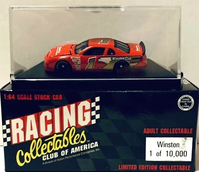 1996 Action RCCA 1/64 #1 温斯顿杯赛事车 NASCAR 雪佛兰蒙特卡罗新品 — 第 1/2 张图片