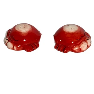 Salt & Pepper Shakers Red Crab Cape Cod Clambake Beach Nautical Ocean Fishing - Picture 1 of 11