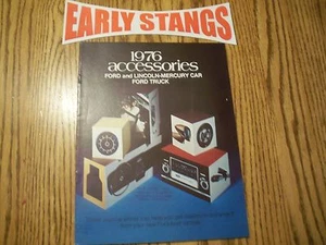 Ford Lincoln Mercury F100 1976 folleto de accesorios sin circular - Imagen 1 de 8