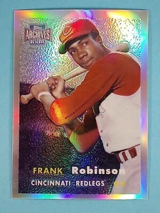2001 Topps Archives Reserve Frank Robinson Cincinnati Reds #94 ⚾ - Picture 1 of 2