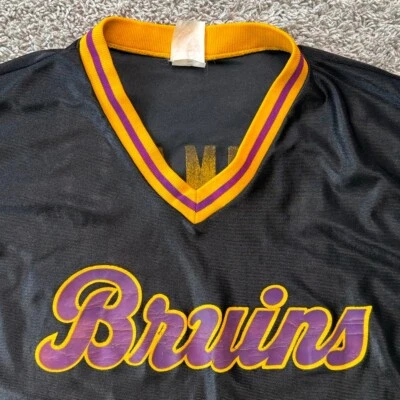 Vintage 90s Bellevue University Bruins Basketball Jersey Heimann #40 Adult 2XL - Image 1 of 4