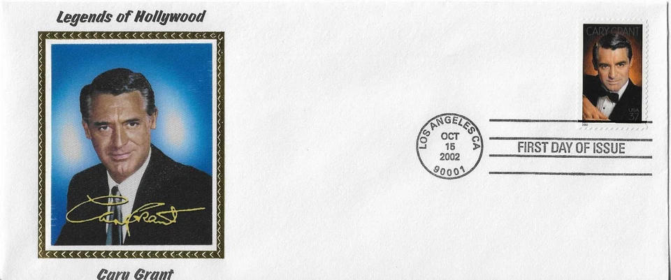 Unsigned Colorano # 3692 Legends of Hollywood Cary Grant # 10 envelope - Image 1 of 1