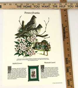Pennsylvania Commemorative Mint-Stamp Postal Commemorative Society Collectable. - Picture 1 of 1