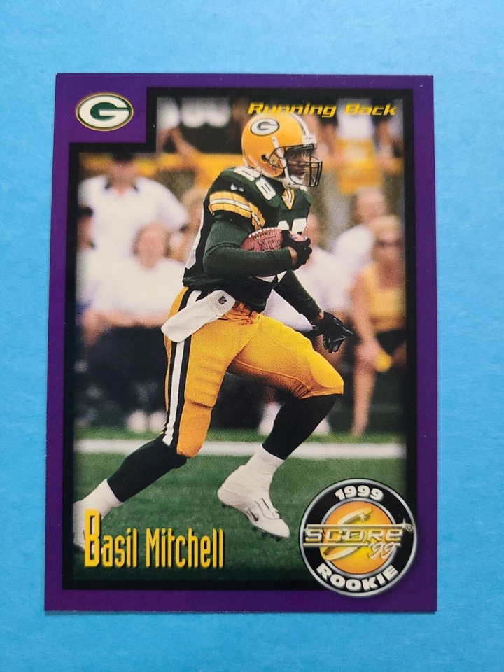 BASIL MITCHELL 1999 SCORE SUPPLEMENTAL FOOTBALL CARD # S-32 E9908 - Image 1 of 1