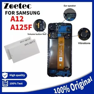 Service Pack de Repuesto de Pantalla LCD Genuina Original para Samsung A12 SM-A125F - Imagen 1 de 6