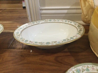 ONE VINTAGE Noritake SAKURA Oval Vegetable Serving Bowl 11" MINT - Image 1 of 4