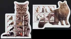 Indonesia - Indonesie Issue 2016 Special (2 Sheets) Cats - Picture 1 of 1
