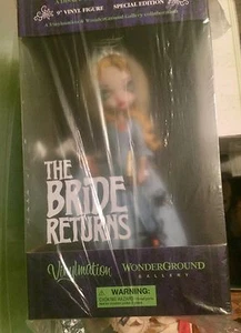 New Disney 9" Vinyl Figure Vinylmation The Haunted Mansion The Bride Returns - Picture 1 of 1