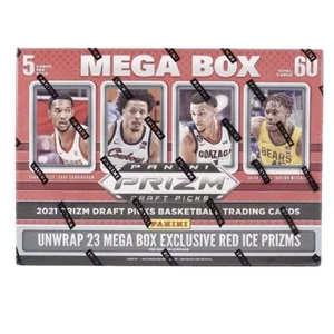 2021 Panini NBA Basketball Prizm Draft Picks Factory Sealed Mega Box - Picture 1 of 2