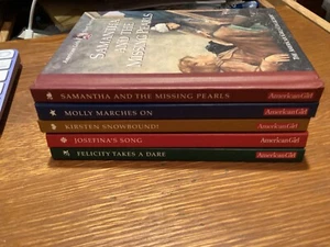 FIVE HARD COVER AMERICAN GIRLS COLLECTION SHORT STORY BOOKS SEE PHOTOS - Picture 1 of 10