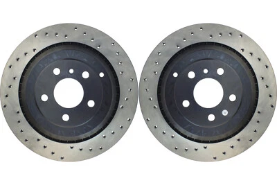 Par de rotores de freno de disco Stoptech trasero para Mercedes-Benz ML350 2008-2011 (45880) Foto 1 de 4