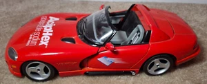 BURAGO DODGE VIPER RT/10 RED 1:18 SCALE DIECAST CAR - Picture 1 of 10