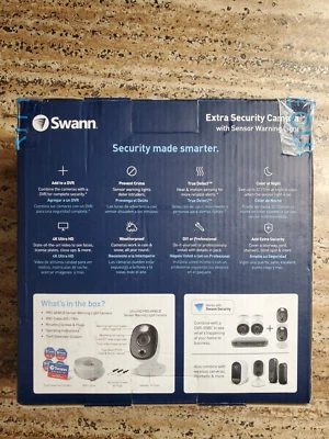 Foco y sirena para cámara bala adicional Swann 4K Ultra HD para DVR-5580 y 5680 Foto 1 de 4