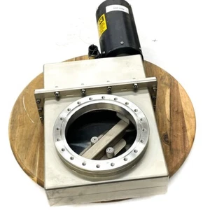 Varian 951-5206 Solenoid Controlled Vacuum 6 in Gate Valve - Picture 1 of 12