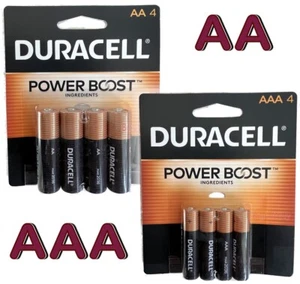 Duracell Coppertop Batteries AA & AAA Power Boost Alkaline Copper Top Batteries - Picture 1 of 13