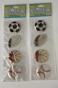 Stickopotamus Pegatinas Líquidas Deportes Fútbol, Baloncesto Fútbol y Béisbol - Imagen 1 de 14