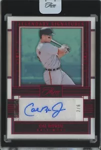 2024 Panini Three and Two Cal Ripken Jr 2/6 Auto Legendary Signatures (FOTL Red) - Picture 1 of 2