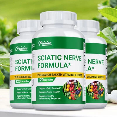PSLALAE Sciatic Nerve Formula -Maintains Nerve Health and Relieves Pain and Inflammation