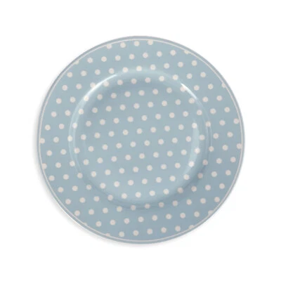 Servizio piatti da dessert Isabelle Rose a pois Shabby chic porcellana 6pz 5099 - Immagine 1 di 2
