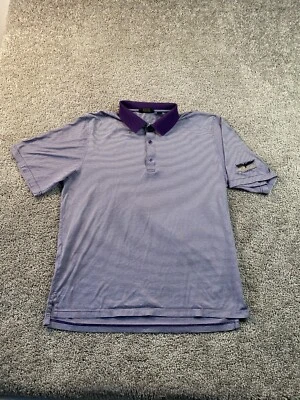 Club de golf polo Raven para hombre extra grande púrpura blanco golfista Florida Foto 1 de 4