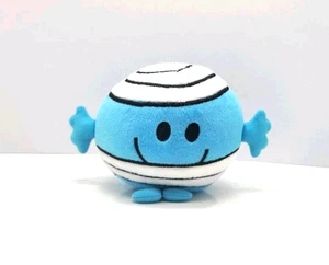 Mr. Men Mr. Bump Blue & White Soft Plush Toy 15 cm / 6" (Licensed Jasnor 2019) - Picture 1 of 6