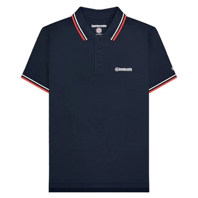 Lambretta  Polo SS25 Punta Doble para Hombre (LB271) UTLB271_32 - Imagen 1 de 3
