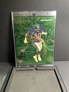 2024 Fanatics Emanate 8x10 Mike Singletary Green Auto #/99 Bären - Bild 1 von 6